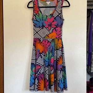LuLaRoe Nicki dress XS
